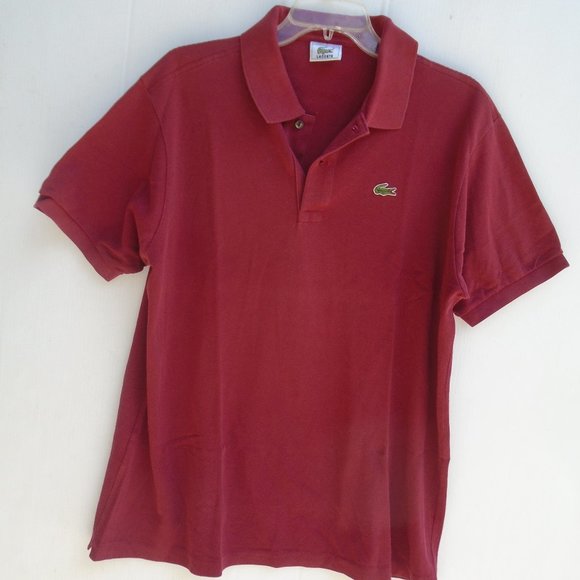 Lacoste Other - Lacoste men's Polo Shirt Size 6 Red